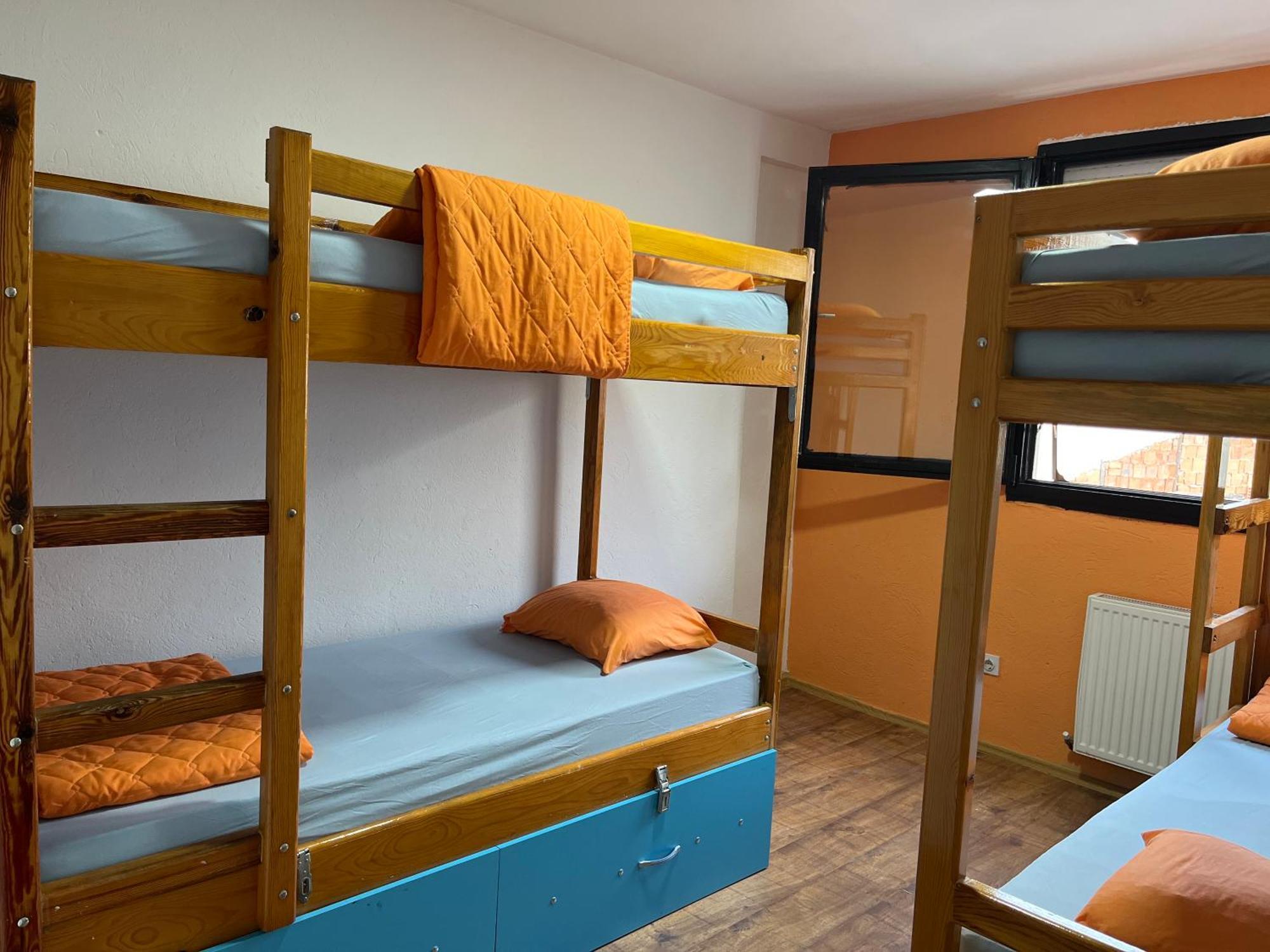 Blue Orange Lake Hostel Ohrid Exterior foto